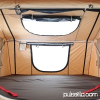 Smittybilt 2883 XL Overlander Roof Top Camping Folded Tent w/ Ladder, Coyote Tan   